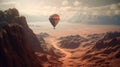 Marvel at the Majestic Martian Balloon: A Cinematic Masterpiece