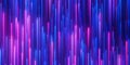 Ascending bigdata light speed flow. Abstract digital data stream of quantum computing. Cyberspace of qubit trail waves Royalty Free Stock Photo