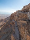 Ascending ramp to the Massada fortress