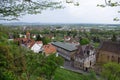 Scenic view over Frankenberg Eder Hesse Royalty Free Stock Photo