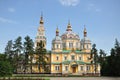 The Ascension Cathedral in Almaty