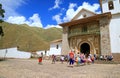 Ascension Day Celebration at San Pedro Apostol de Andahuaylillas Church, Andahuaylillas Town, South Valley of Cusco Region, Peru
