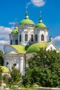 Ascension Florovsky Convent in Kyiv. Royalty Free Stock Photo