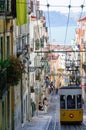 Ascensor da Bica in Lisbon, Portugal