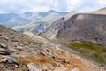 Ascent to Skolio Peak.