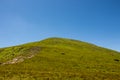 Climbing a mountain