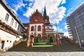 Aschaffenburg, Germany - Catholic curch called `Kollegiatsstift St. Peter und Alexander` or `Stiftskirche`