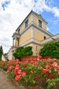 Aschaffenburg, Germany, Exterior of `Pompejanum`, an idealised replica of a Roman villa from Pompeji