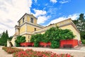 Aschaffenburg, Germany, Exterior of `Pompejanum`, an idealised replica of a Roman villa from Pompeji