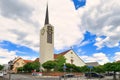 Aschaffenburg, Germany - Catholic Parish church called `St. Agatha`