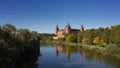 Aschaffenburg Palace overlooking the Main river