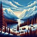 ASCII Art of Landscapes Scenic landscapes rendered in ASCII cha creative unusual r