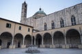 Ascoli Piceno Marches, Italy, cloister of San Francesco