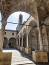 Ascoli Piceno Marches, Italy, cloister of San Francesco