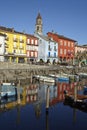 Ascona (Switzerland) - Bay of Ascona Royalty Free Stock Photo