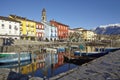 Ascona (Switzerland) - Bay of Ascona Royalty Free Stock Photo