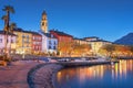 Ascona, Switzerland Townscape On the Shores of Lake Maggiore Royalty Free Stock Photo