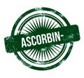 AscorbinsÃÂ¤ure - green grunge stamp