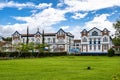 Ascurra, Brazil - Dec 28, 2023: Sao Paulo college in the city of Ascurra in Santa Catarina, Brazil, South America