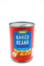 Asda Branded Aluminium can Containing Baked Beans