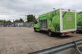 ASDA Delivery Van With Open Fridge