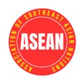 ASEAN association of southeast asian nations symbol icon