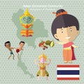 Asean Economics Community AEC Thailand Royalty Free Stock Photo