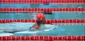 Asean paragames: swimming Royalty Free Stock Photo