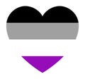 Asexual pride flag