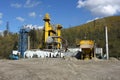 Asfalto-concrete plant Royalty Free Stock Photo