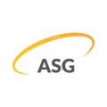 ASG letter logo design on white background. Creative modern ASG letter logo design. Vector design Royalty Free Stock Photo