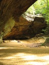 Ash Cave Hocking Hills Ohio Royalty Free Stock Photo