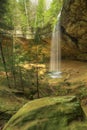 Ash Cave in Hocking HIlls Ohio Royalty Free Stock Photo