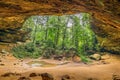 Ash Cave Royalty Free Stock Photo