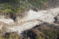 Ash Flows At Soufriere Hills Volcano, Montserrat