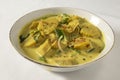 Ash plantain (cooking banana) curry