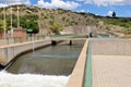 Ash River outfall near Clarens, South Africa Royalty Free Stock Photo