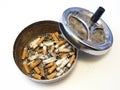 Ash tray Royalty Free Stock Photo