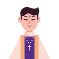 ash wednesday priest character