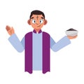 ash wednesday priest character