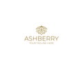 Ashberry Logo Template. Rowanberry Line Elegant Vector Design