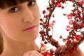 Ashberry woman Royalty Free Stock Photo