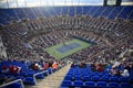 Ashe Stadium - US Open Tennis Royalty Free Stock Photo