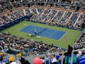 Ashe Stadium - US Open Tennis Royalty Free Stock Photo