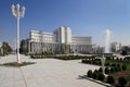 Ashgabad, Turkmenistan - October, 10 2014: Central square of Ash Royalty Free Stock Photo
