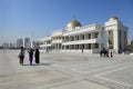 Ashgabad, Turkmenistan - October, 10 2014: Central square of Ash Royalty Free Stock Photo