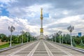 Ashgabat Independence Monument 05 Royalty Free Stock Photo