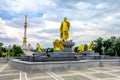 Ashgabat Independence Monument 04 Royalty Free Stock Photo