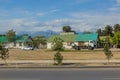 ASHGABAT, TURKMENISTAN - APRIL 18, 2018: View of the suburbs of Ashgabat, capital of Turkmenist Royalty Free Stock Photo