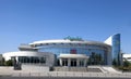 Ashgabat, Turkmenistan - August 20, 2022: Cinema 